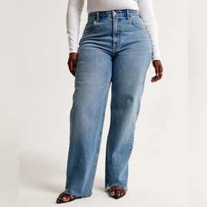 Abercrombie and Fitch High Rise 90s Relaxed Sz 28 (6)